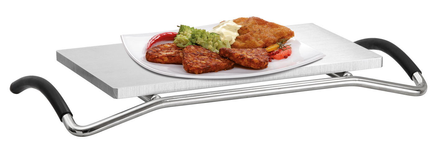 Bartscher Ersatzplatte Rechaud | Anzahl Warmhalteplatten: 1 | Maße: 28 x 16,5 x 10 cm. Gewicht: 1,93 kg