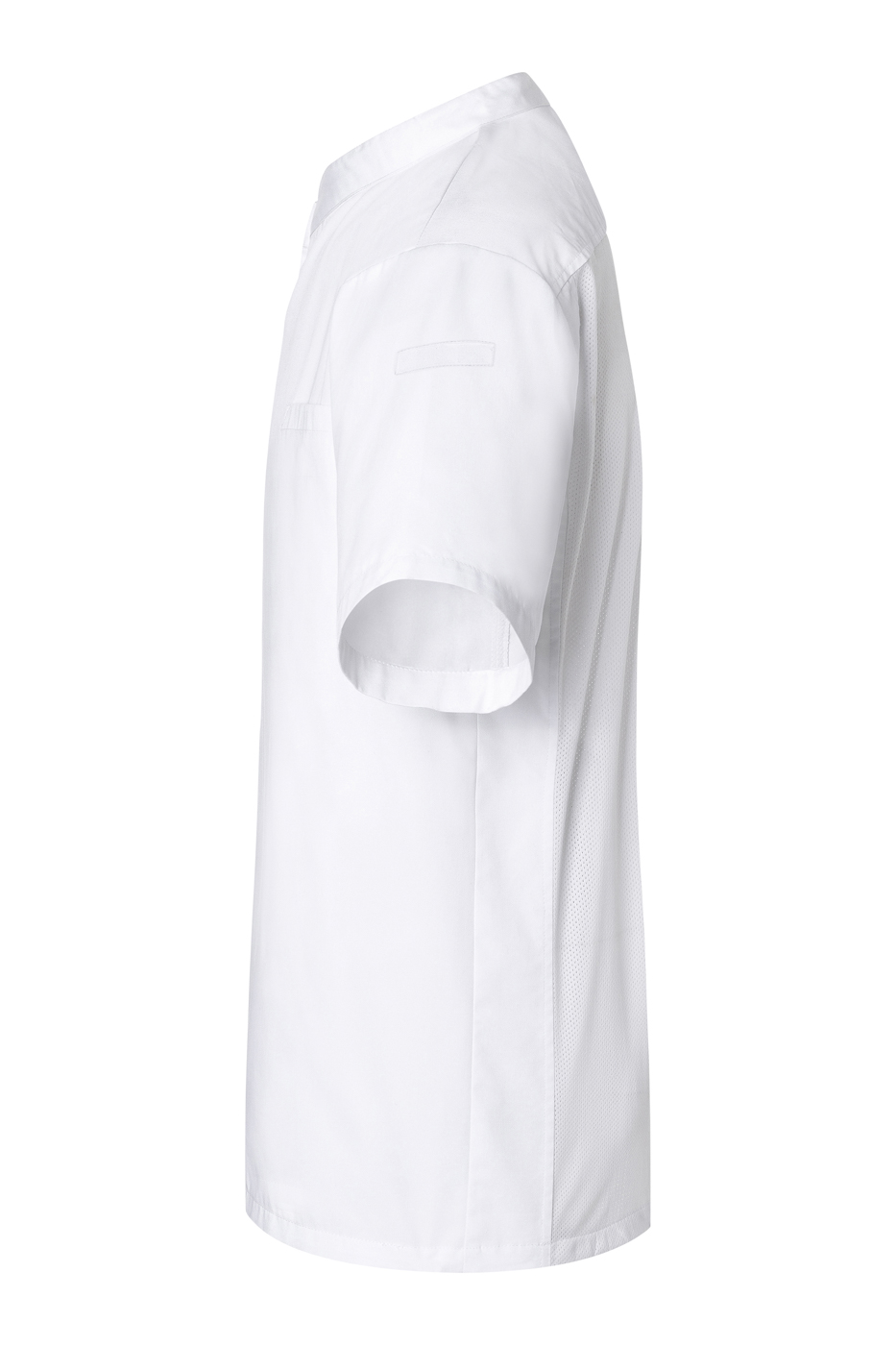 Kurzarm Überwurf-Kochhemd Basic - Größe: M