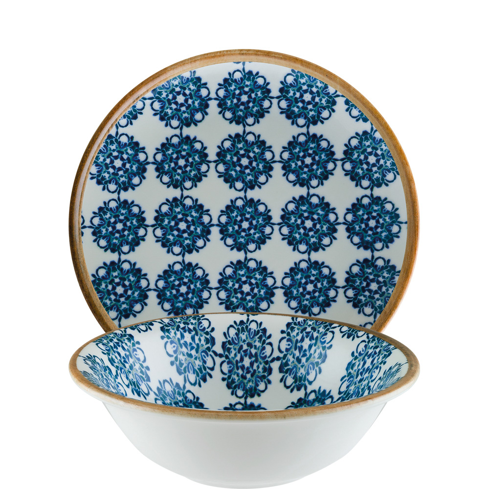 Bonna Lotus Gourmet Schale 16cm; 40cl, Envisio Digitaldruck, Porzellan