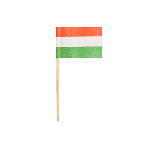 200 Deko-Picker 8 cm "Ungarn" von PAPSTAR