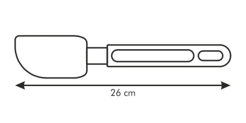Silikon-Teigspachtel DELÍCIA 25 cm