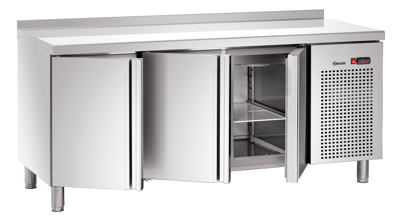 Bartscher Kühltisch T3 MA | Temperaturbereich bis: 10 °C | Maße: 179,2 x 70 x 850 cm. Gewicht: 112 kg