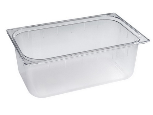 Blanco GN-BEHÄLTER GN-K 1/1-200 Polycarbonat, transparent , Inhalt: 24,2 Liter