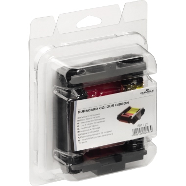 DURABLE Druckerfarbband 100 Plastikkarten mehrfarbig