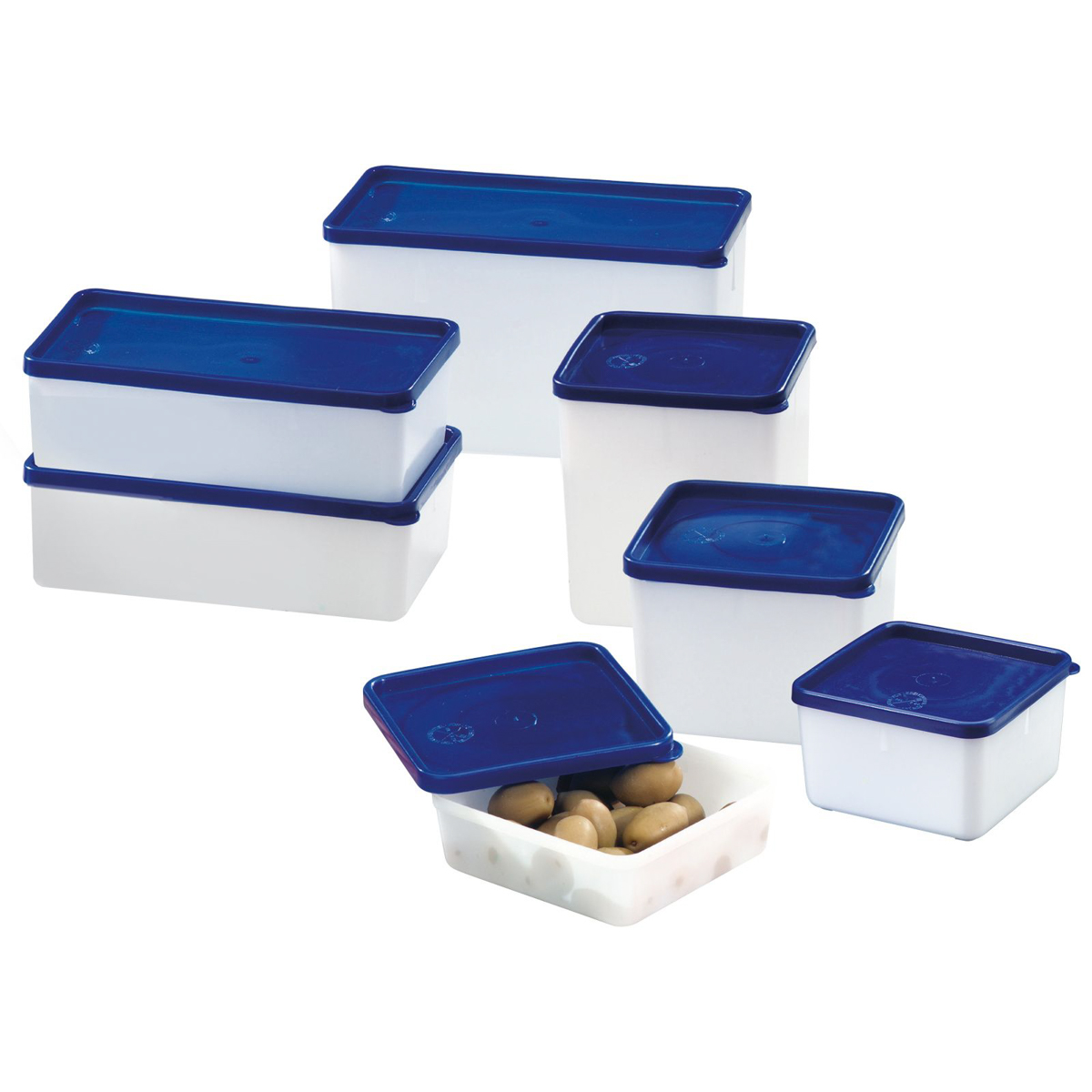 4 Gefrierdosen »Trio«, 0,5 l