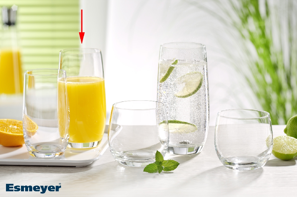 Saft-/Wasserglas BANQUET, Inhalt: 0,43 Liter, Höhe: 142 mm, Durchmesser: 72 mm, Schott Zwiesel.