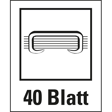 Leitz Locher NeXXt WOW 8 cm 30 Bl. (80 g/m²) mit Anschlagschiene grün, Maße: 9,8 x 10,9 x 12,1 cm (B x H x T), Lochung: