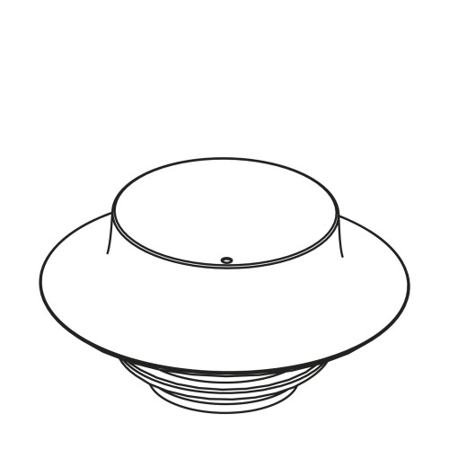 Norman Foster Picknick Verschluß für Isolierkanne, 759-1 anthracite, Maße: 83 x 83 x 45 mm