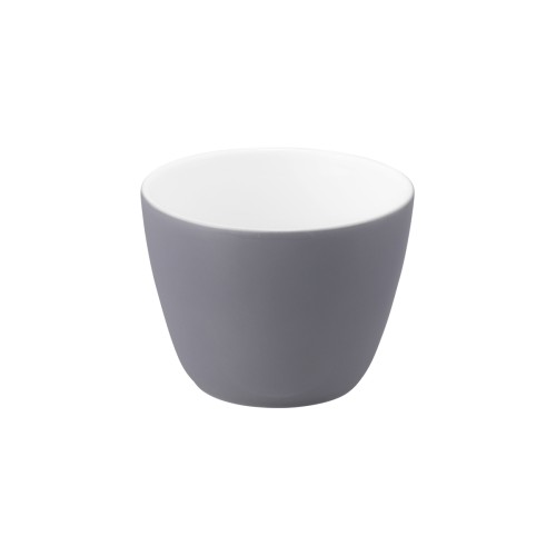 Seltmann Dipschale 0,09 l, rund, Form: Life, Dekor: 25675 Fashion elegant grey, hohe Kantenschlagfestigkeit, Made in Germany