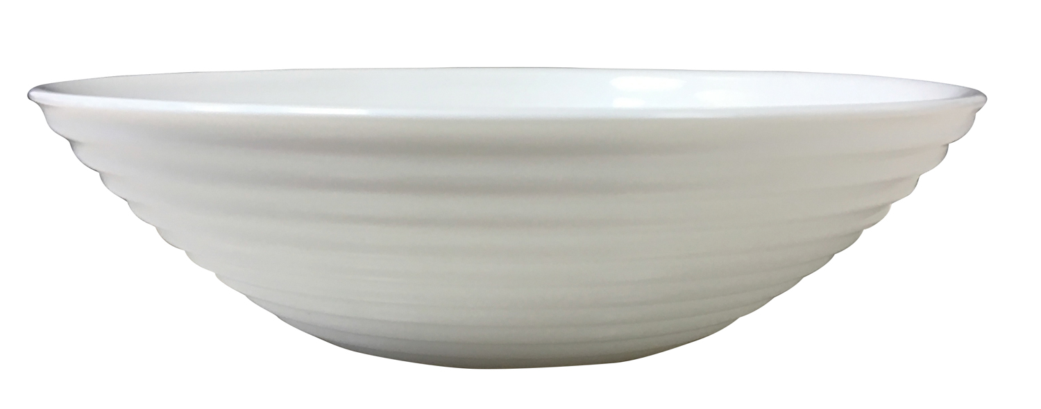 ARCOROC Multischale, Inhalt: 45 cl -aus Hartglas - Form STAIRO uni weiß