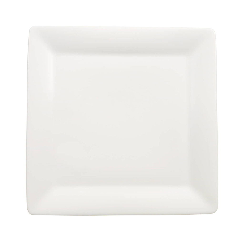 Villeroy und Boch Teller flach quadratisch - Maße: 28 x 28 cm / Ser.: Pi Carré