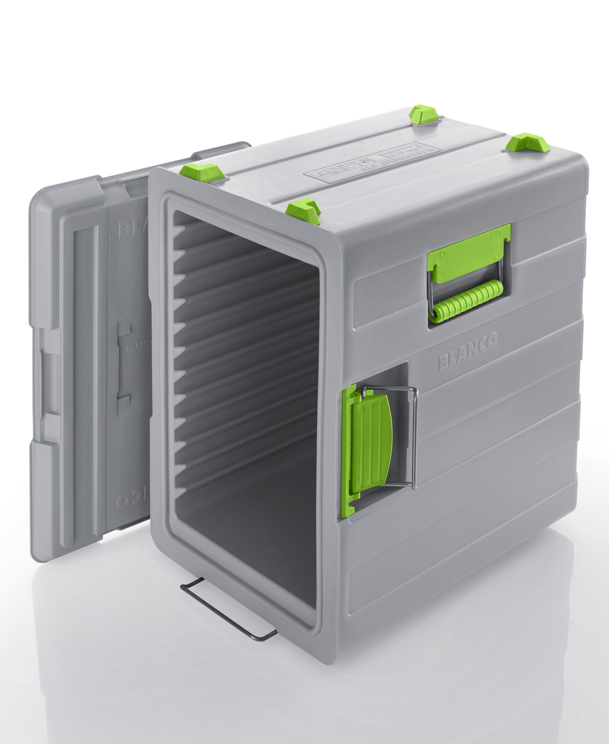 BLANCO BLANCOTHERM 620 KUS, Speisentransportbehälter aus Kunststoff, mit Stecktür, Verschluss seitlich, Kapazität: 3x GN
