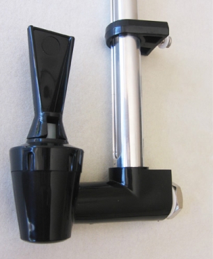 Hogastra Zapfhahn mit Füllstandsanzeige