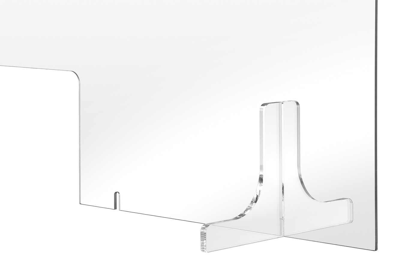 Bartscher Hygieneschutz 1500PGLD | MaßeDurchreiche: B 400 x H 200 mm | Maße: 150 x 30 x90,0 cm. Gewicht: 6,6 kg