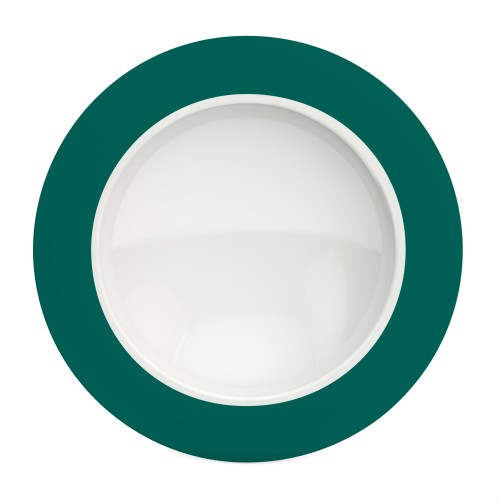 Ornamin Teller tief 1205, Ø24cm Rand petrol