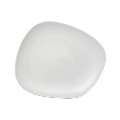 Villeroy & Boch Organic White Speiseteller, Durchmesser: 23,7 cm