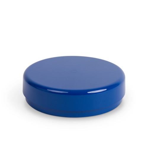 PP-Ersatzdeckel für Kanne 0,6l, blau, Höhe: 2,4 cm Ø: 8 cm