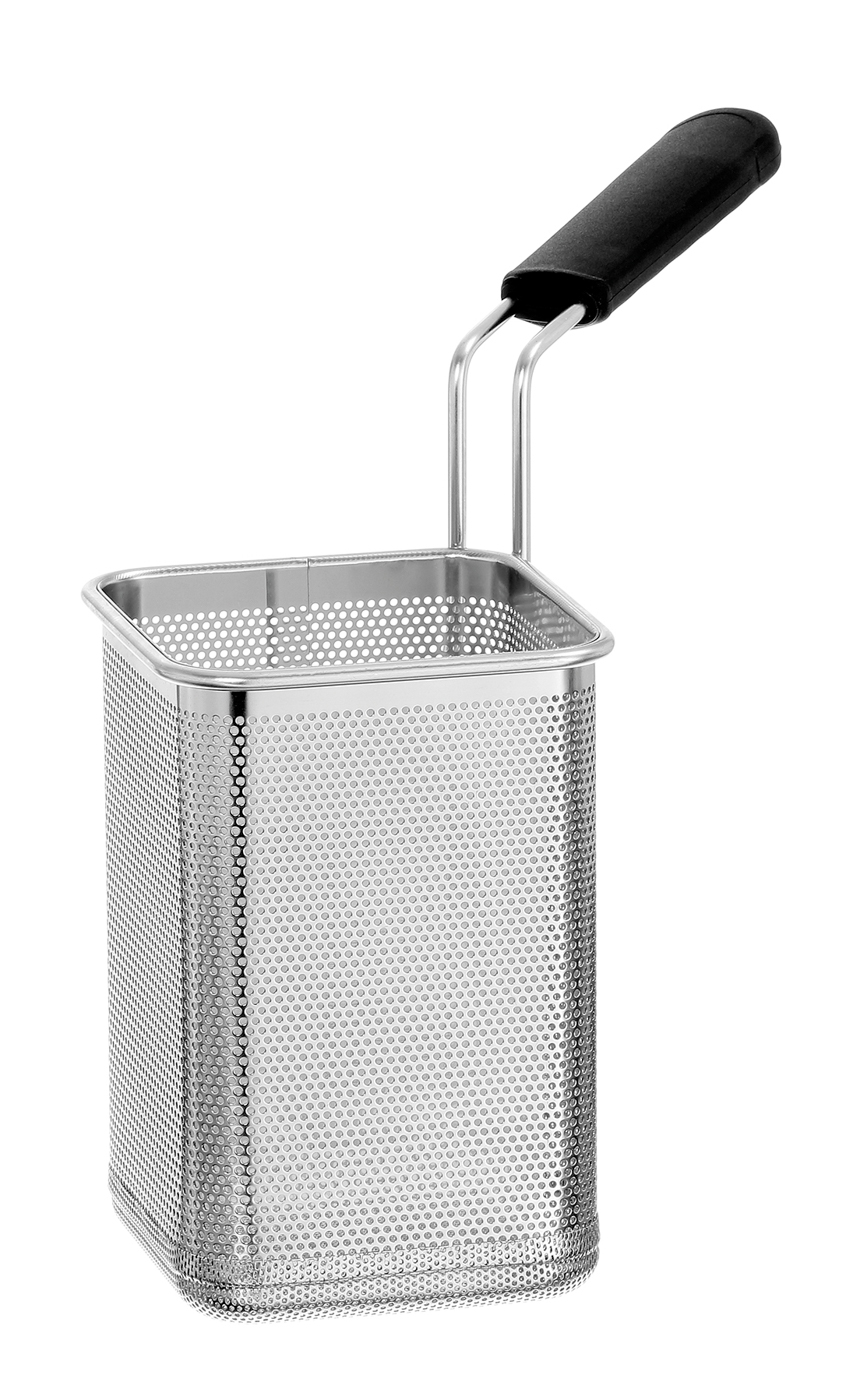 Bartscher Nudelkorb 1/6 GN | Tiefe Korb: 140 mm |Maße: 26 x 26 x 30,5 cm. Gewicht: 0,73 kg