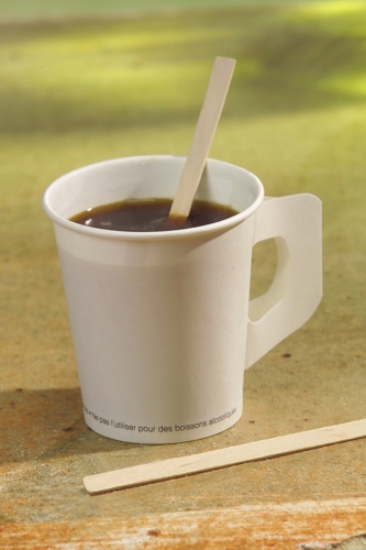 1000 Rührstäbchen, Holz "pure" 11 cm x 5 mm von PAPSTAR