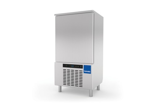 SARO Schockfroster Modell ST 10 1/1 Made in Europe - Material: (Gehäuse) Edelstahl - Standgerät mit einer Tür - Geeignet für 10x 600 x