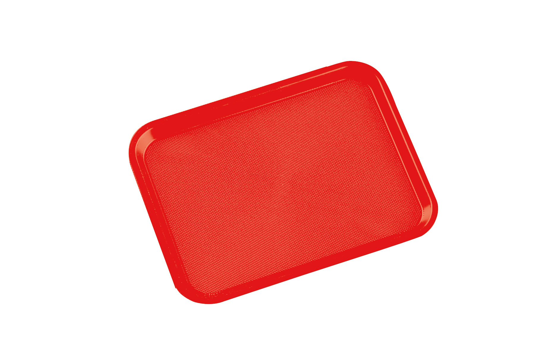 ARAVEN Fast Food-Tablett 350x270mm aus Polypropylen zum Servieren von Speisen, beige