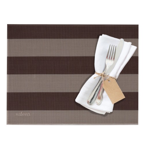 Westmark Tischset »Stripes«, 42 x 32 cm, beige/braun