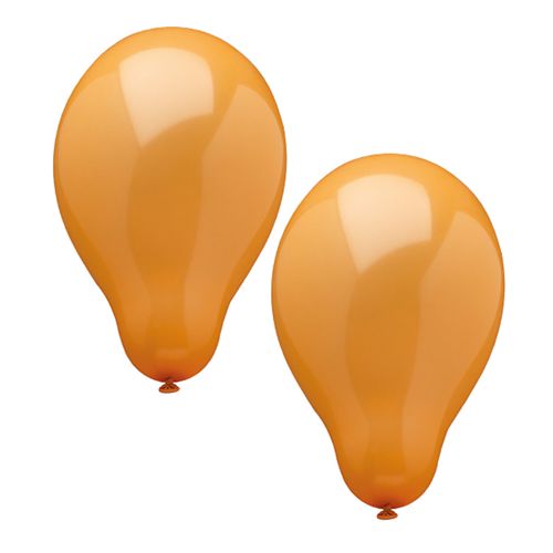 10 Luftballons Ø 25 cm orange von PAPSTAR