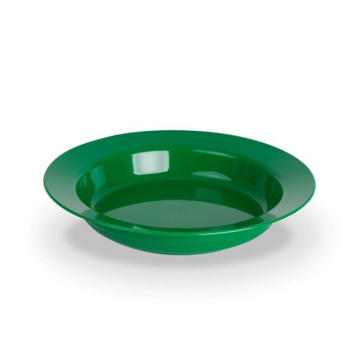 PP-Teller tief 19 cm, grün, Höhe: 3,4 cm