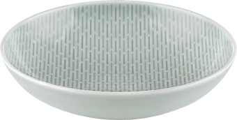 Bauscher Schale aus der Kollektion scope glow sea, coup, relief, 12 cm, aus Porzellan