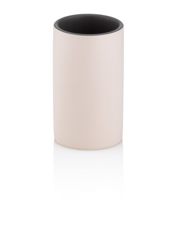 Kela Becher Matsi aus Keramik, wolkenrosa, Höhe ca. 110mm, Ø 70mm