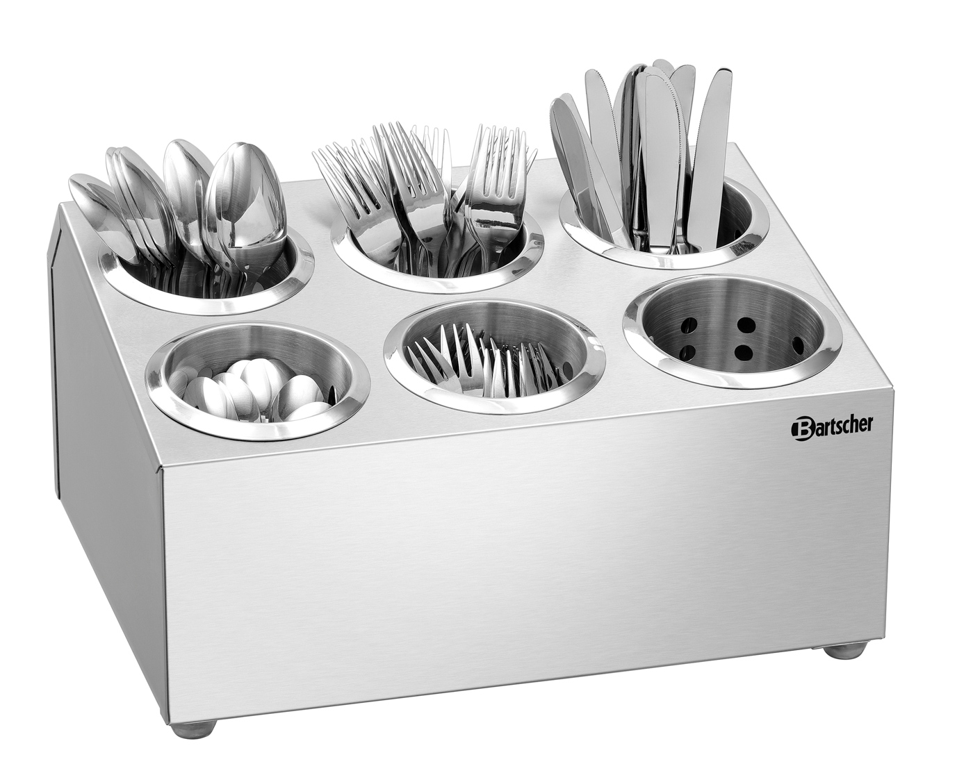 Bartscher Besteckbehälter BK60 | Inklusive: - |Maße: 38,8 x 30,4 x 20,4 cm. Gewicht: 2,5 kg