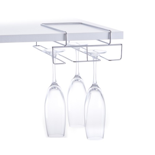 Zeller Gläserhalter, Metall verchromt