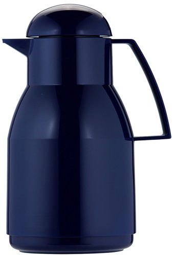 Helios Isolierkanne Top 1,0 l dunkelblau