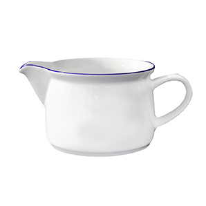 Sauciere 1-tlg. 0,50 l - Form: Today - Dekor, 64069 Westerland - aus Porzellan. Hersteller:, Eschenbach. "Made in Germany".