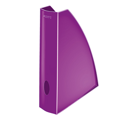 Leitz Stehsammler WOW 7,5 x 31,2 x 25,8 cm (B x H x T) DIN A4 Werkstoff: Polystyren violett metallic