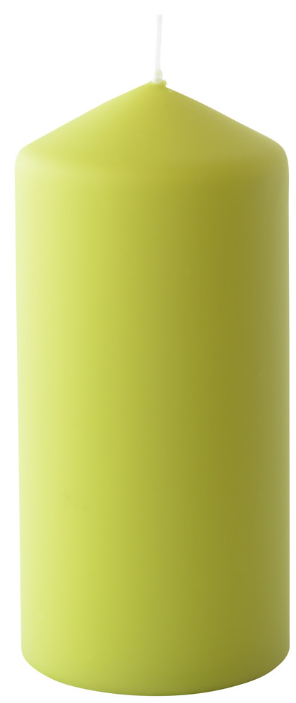 DUNI Stumpenkerzen 70x150mm, matt kiwi 6er 6 Stück