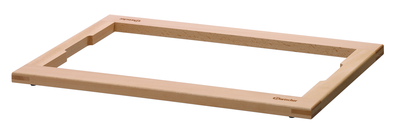 Bartscher Abschlussrahmen Buffet-System | Modul-Art: Abschlussrahmen ,Standard | Maße: 58 x 40,5 x 24 cm. Gewicht: 1,2 kg