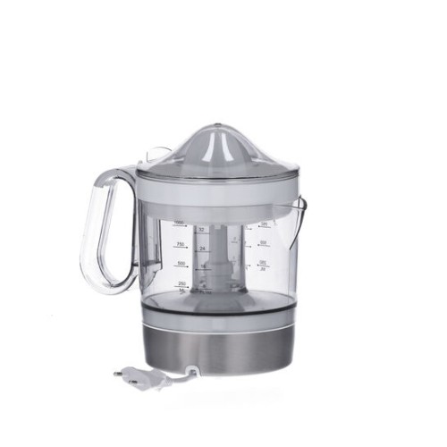 Severin Citruspresse, ca. 50 W, ca. 1.000 ml Fassungsvermögen, 2 verschieden große Presskegel, variabler Fruchtfleischanteil