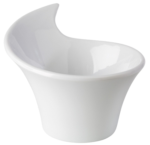 Schale -MINI- 8,5 x 7 cm, H: 6 cm Melamin, weiß 0,07 Liter Verpackungseinheit: 24 Stück spülmaschinengeeignet stapelbar nicht