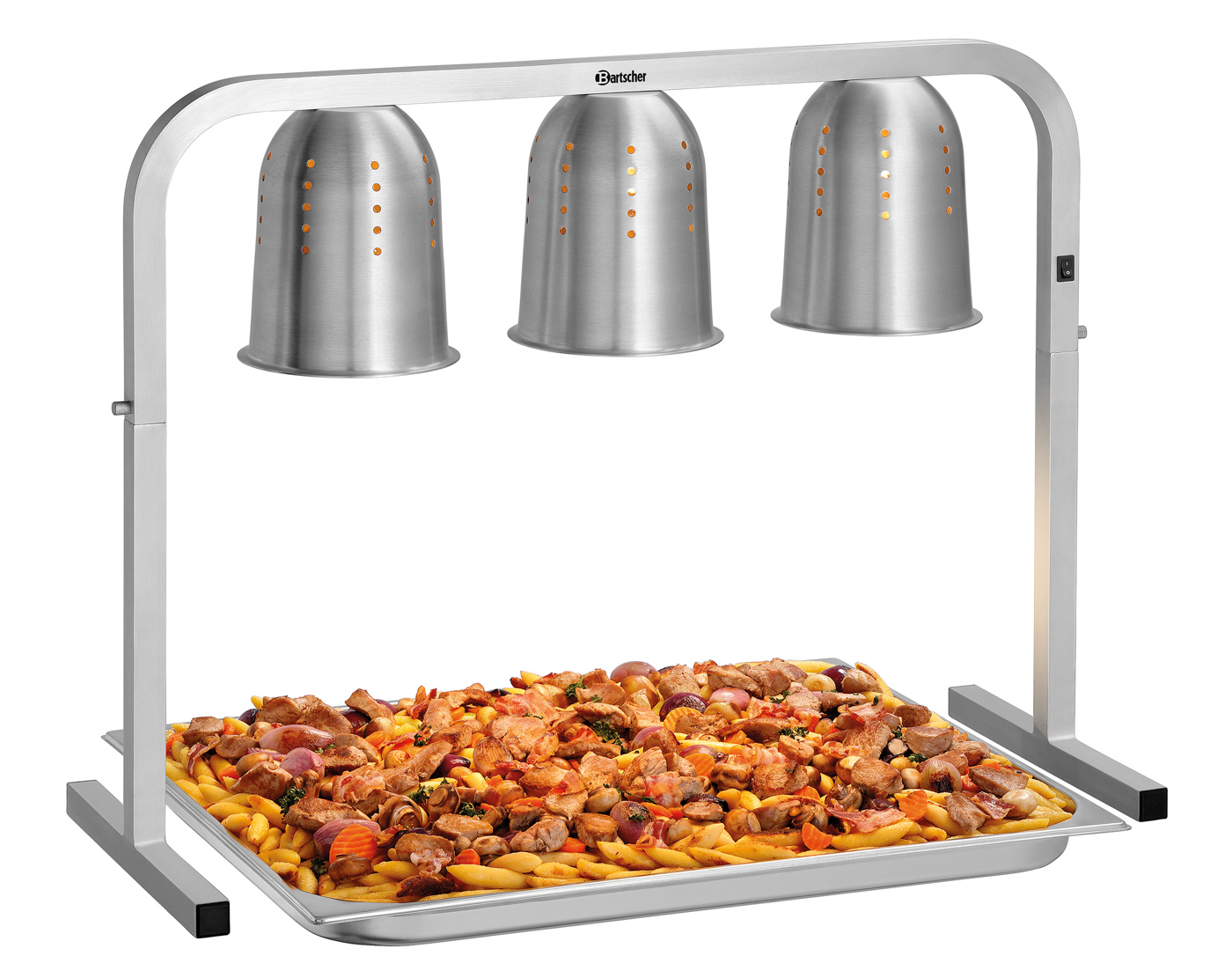 Bartscher Wärmebrücke I3WL820 2/1 GN | Inklusive:- | Maße: 81 x 34 x 61,0 cm. Gewicht: 2,1 kg