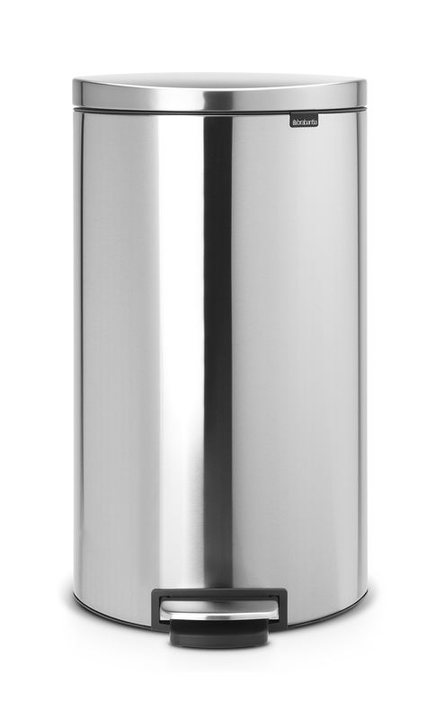 Brabantia FlatBack+ Treteimer 30 L mit Kunststoffeinsatz