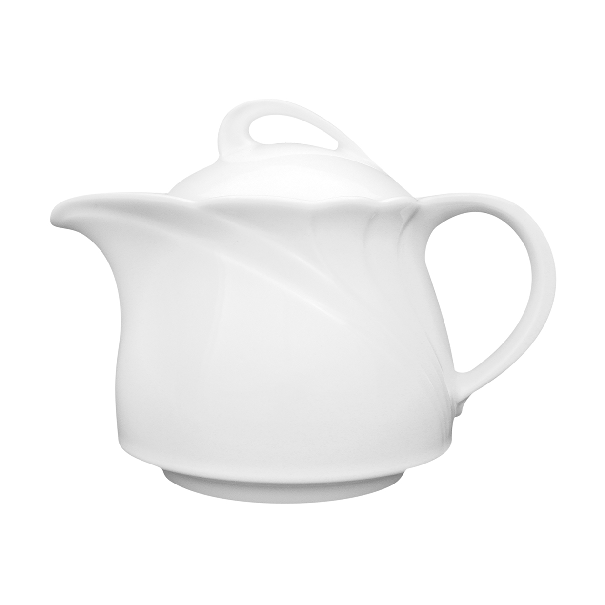Teekannen-Deckel ohne Kanne Ambiente - uni weiss