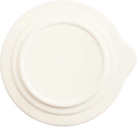 Nectar Uni cremeweiss Tassendeckel 10,6cm - C & S Maxima Porcelain
