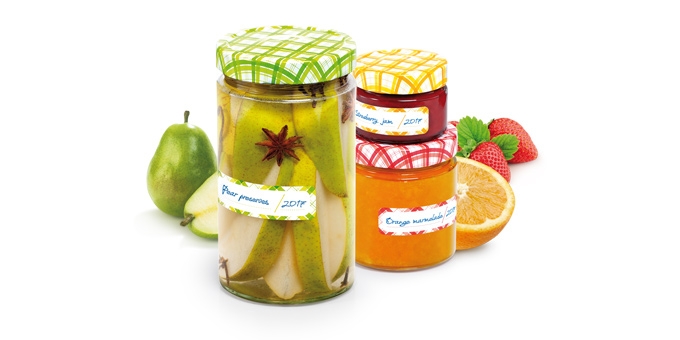 Aufkleber für die Gläser TESCOMA DELLA CASA, 24 St.