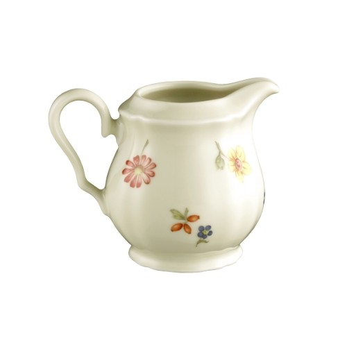 Seltmann Milchkännchen 2 Personen, Form: Marieluise, Glasur: elfenbein, Dekor: 44714 Blütenmeer