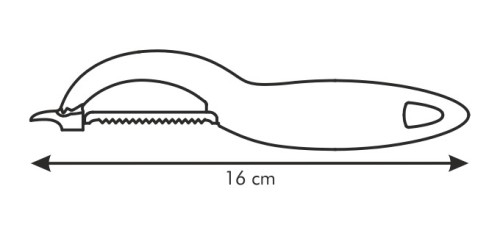 Schäler mit zackiger Klinge PRESTO Expert