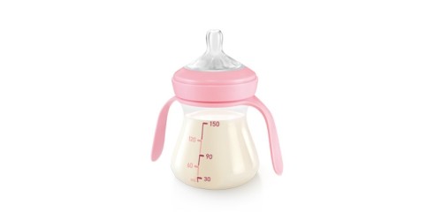 Trinkflasche PAPU PAPI 150 ml, rosa