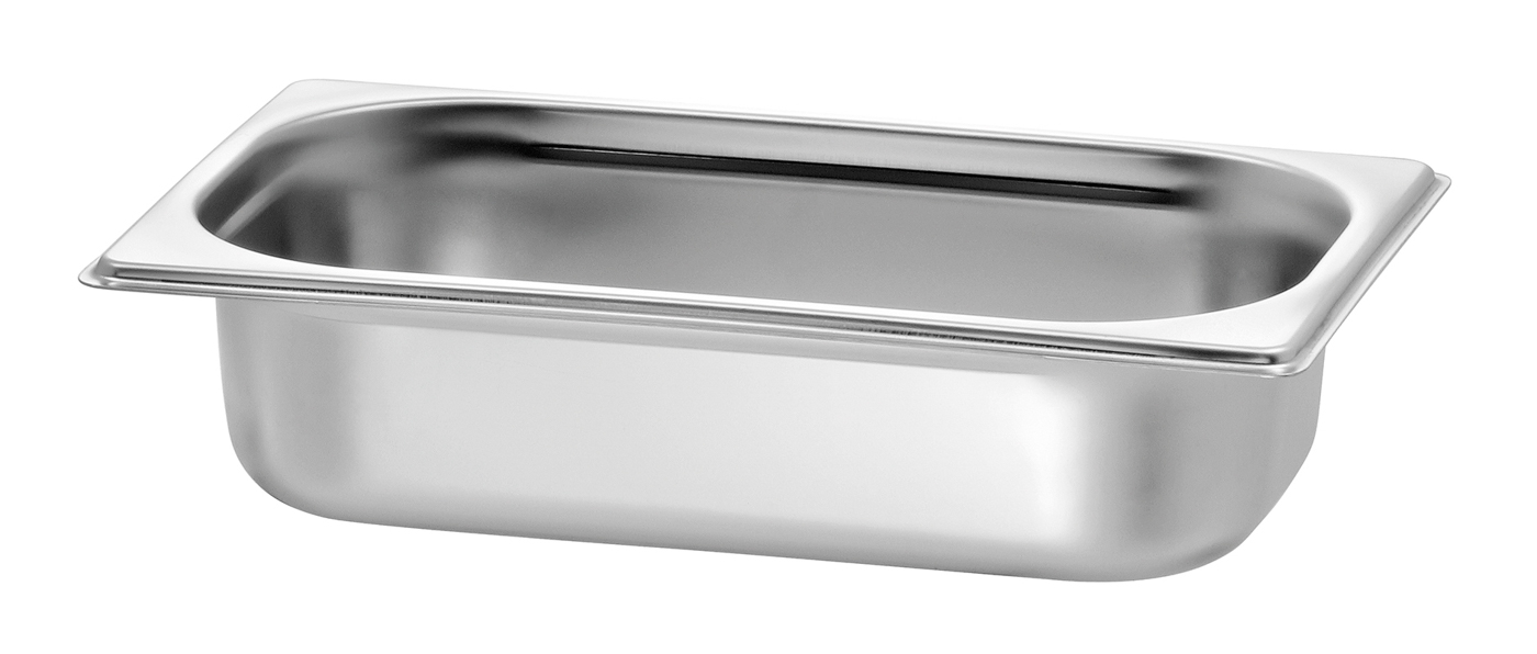 Bartscher GN-Behälter, 1/4, T65 | Ausführung:Ohne Perforation | Maße: 26,5 x 16,2 x 6,5 cm.Gewicht: 0,3 kg