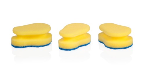 Geschirrschwämme CLEAN KIT, 3 St., für empfindliche Oberfläche