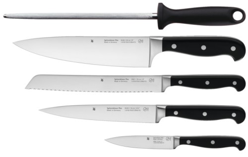 WMF Messerblock bestückt SPITZENKLASSE P 6tl | Maße: 38 x 20 x 10 cm